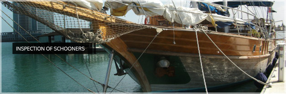 Inspection of schooners
